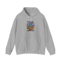 Aztec Turquoise Cactus Desert Landscape Unisex Hoodie