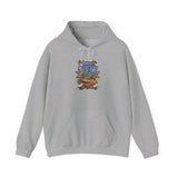 Aztec Turquoise Cactus Desert Landscape Unisex Hoodie