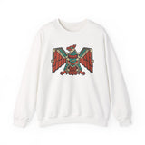 Aztec Solar Eagle Emblem Illustration Unisex Sweatshirt