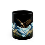 Sacred Inca Condor Guardian of the Andes Black Mug