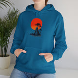 Tikal Sunset Temple Minimalist Art Unisex Hoodie