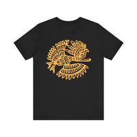 Celestial Mayan Bird Symbol Unisex T-Shirt
