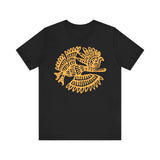 Celestial Mayan Bird Symbol Unisex T-Shirt