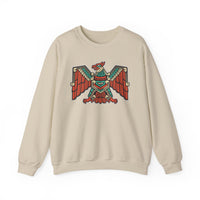 Aztec Solar Eagle Emblem Illustration Unisex Sweatshirt