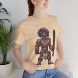 Obsidian Blade Fighter Pixel Art Unisex T-Shirt