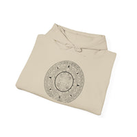 Mayan Calendar Illustration Unisex Hoodie