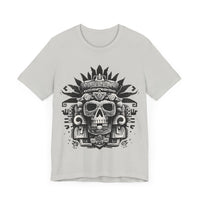 Ah Puch Death God Petroglyph Skull Unisex T-Shirt