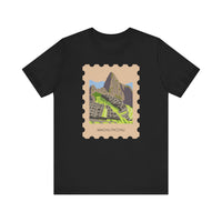 Stamp Machu Picchu Peru Unisex T-Shirt