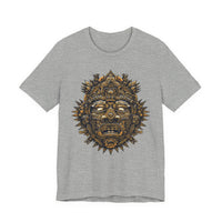 Ancient Aztec Solar Deity Mask Unisex T-Shirt