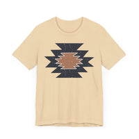 Minimal Southwest Tribal Rug Pattern Illustration Unisex T-Shirt