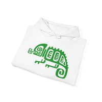 Mesoamerican Chameleon Symbol Unisex Hoodie