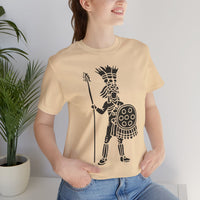 Cultural Aztec Warrior Graphic Illustration Unisex T-Shirt