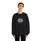 Minimal Southwest Tribal Rug Pattern Illustration Unisex Sweatshirt
