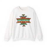 Sacred Geometric Textile Pattern Illustration Unisex Sweatshirt