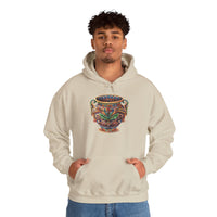 Mesoamerican Ornate Ceremonial Urn Unisex Hoodie