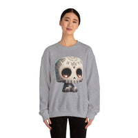 Adorable Tribal Aztec Skull Glow Unisex Sweatshirt