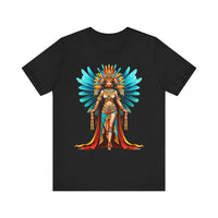 Wonder Aztec Queen Warrior Illustration Unisex T-Shirt