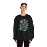 Wild Desert Bloom Cactus Illustration Unisex Sweatshirt