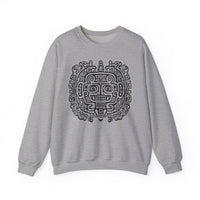 Mythic Mayan God Symbol Unisex Sweatshirt