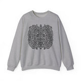 Mythic Mayan God Symbol Unisex Sweatshirt