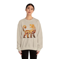 Aztec Jaguar Warrior Glyph Symbol Unisex Sweatshirt