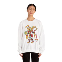 Abstract Aztec Culhua-Mexica Illustration Unisex Sweatshirt
