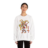 Abstract Aztec Culhua-Mexica Illustration Unisex Sweatshirt