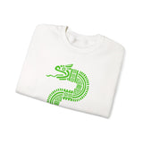 Jade Snake Spiral Unisex Sweatshirt