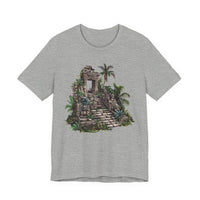 Mayan Jungle Temple Guardian Stairway Unisex Hoodie