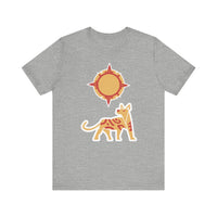 Xoloescuincle beneath the Sacred Sun Unisex T-Shirt