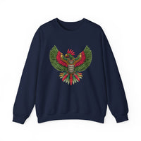 Pixel Art Quetzalcoatl Retro Boss Style Unisex Sweatshirt