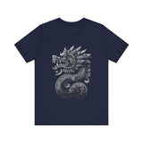 Aztec Serpent Quetzalcoatl Tribal Design Unisex T-Shirt