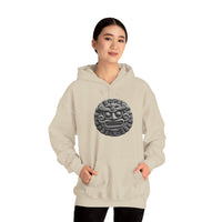 Sacred Stone Inti Inca Sun God Monochrome Style Unisex Hoodie