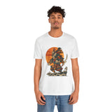 Aztec Samurai Wave Style Unisex T-Shirt