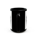Ah Puch Death God Petroglyph Skull Black Mug