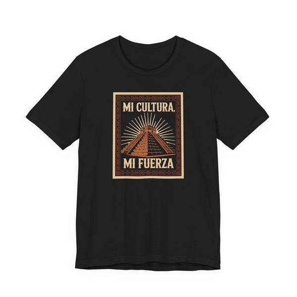 Mayan Pyramid Chichen Itza – Mi Cultura Mi Fuerza Unisex T-Shirt