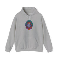 Aztec Indian Death Skull Tattoo Style Unisex Hoodie