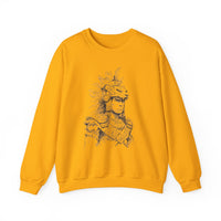 Young Jaguar Warrior Sketch Unisex Sweatshirt