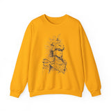 Young Jaguar Warrior Sketch Unisex Sweatshirt