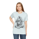 Jaguar Warrior Ink Drawing Unisex T-Shirt