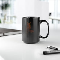 Inca Condor Tribal Markings Black Mug
