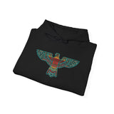 Aztec Free Bird Illustration Unisex Hoodie