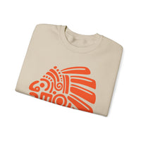 PreColumbian Aztec Head Icon Unisex Sweatshirt