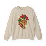 Aztec Warrior Head Illustration Unisex Sweatshirt