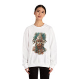 Maya Warrior Watercolor Portrait Unisex Hoodie