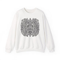 Mythic Mayan God Symbol Unisex Sweatshirt