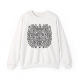 Mythic Mayan God Symbol Unisex Sweatshirt