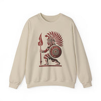 Young Warrior Glyph Pre-Hispanic Style Unisex Sweatshirt