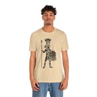 Cultural Aztec Warrior Graphic Illustration Unisex T-Shirt