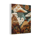 Tlaloc Rain Blessing Mural Canvas
